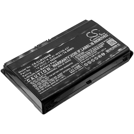 Bsc Preferred Sager 7358 NP7358 Laptop and Notebook Replacement Battery CS-CLW350NB.4